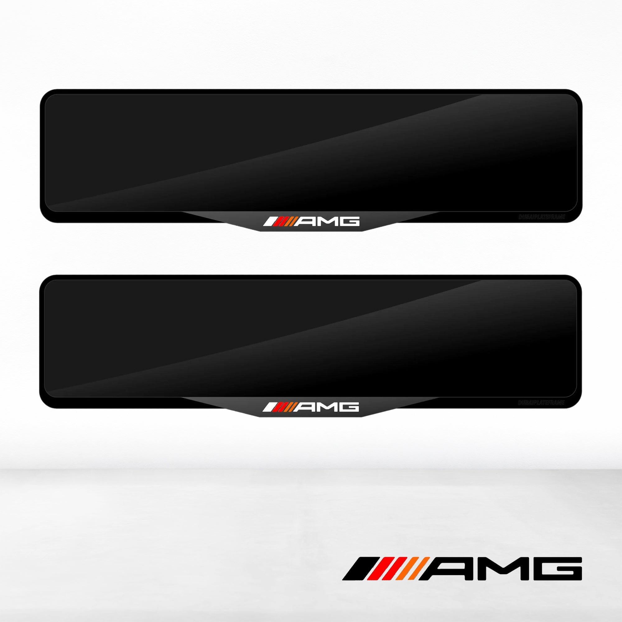Mercedes AMG Luxury Signature Plate Holders