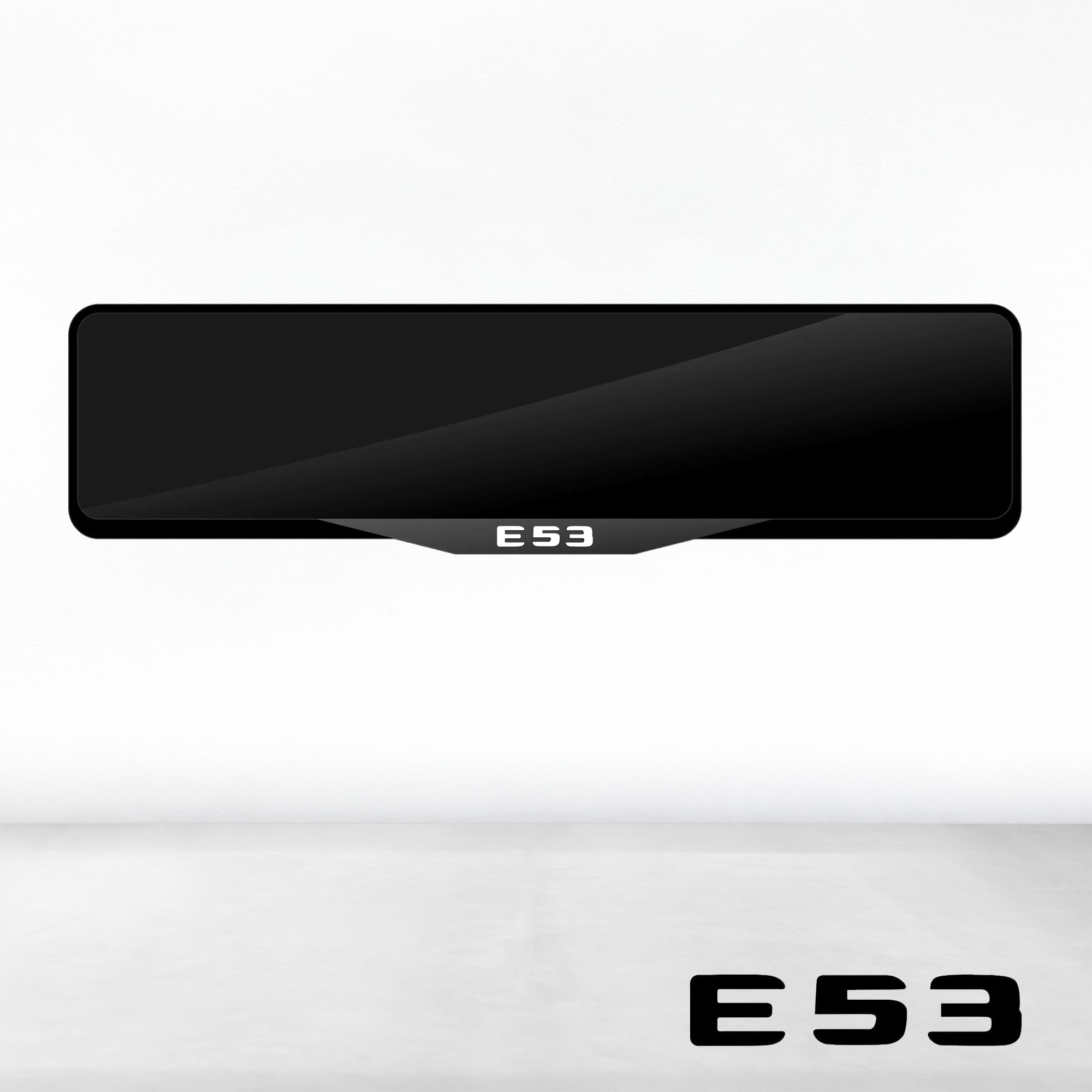 Mercedes E53 Luxury Signature Plate Holders