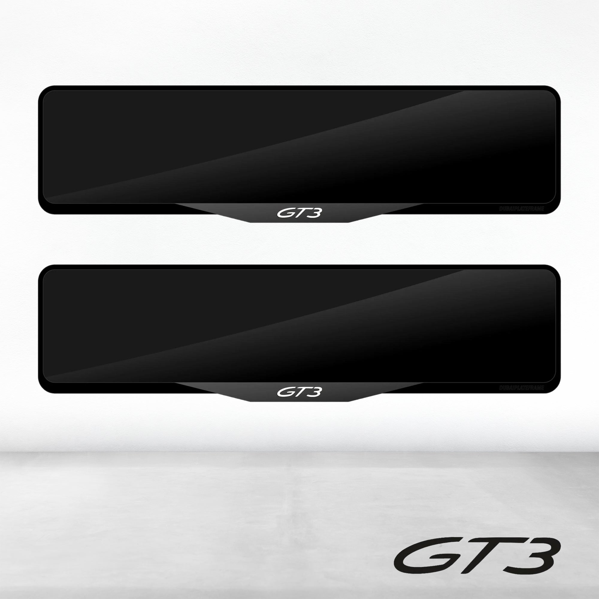 Porsche GT3 Luxury Signature Plate Holders