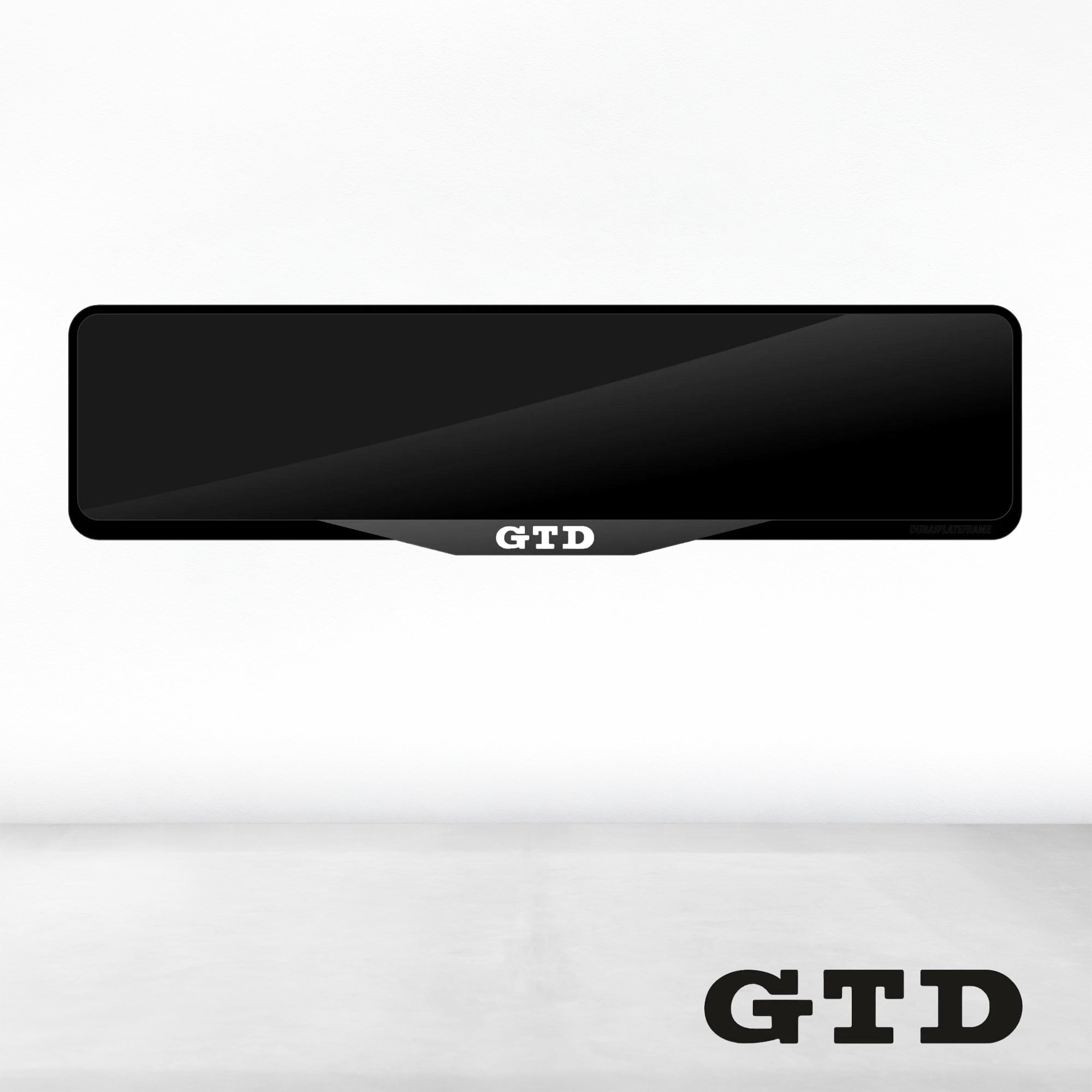 Volkswagen GTD Luxury Signature Plate Holders