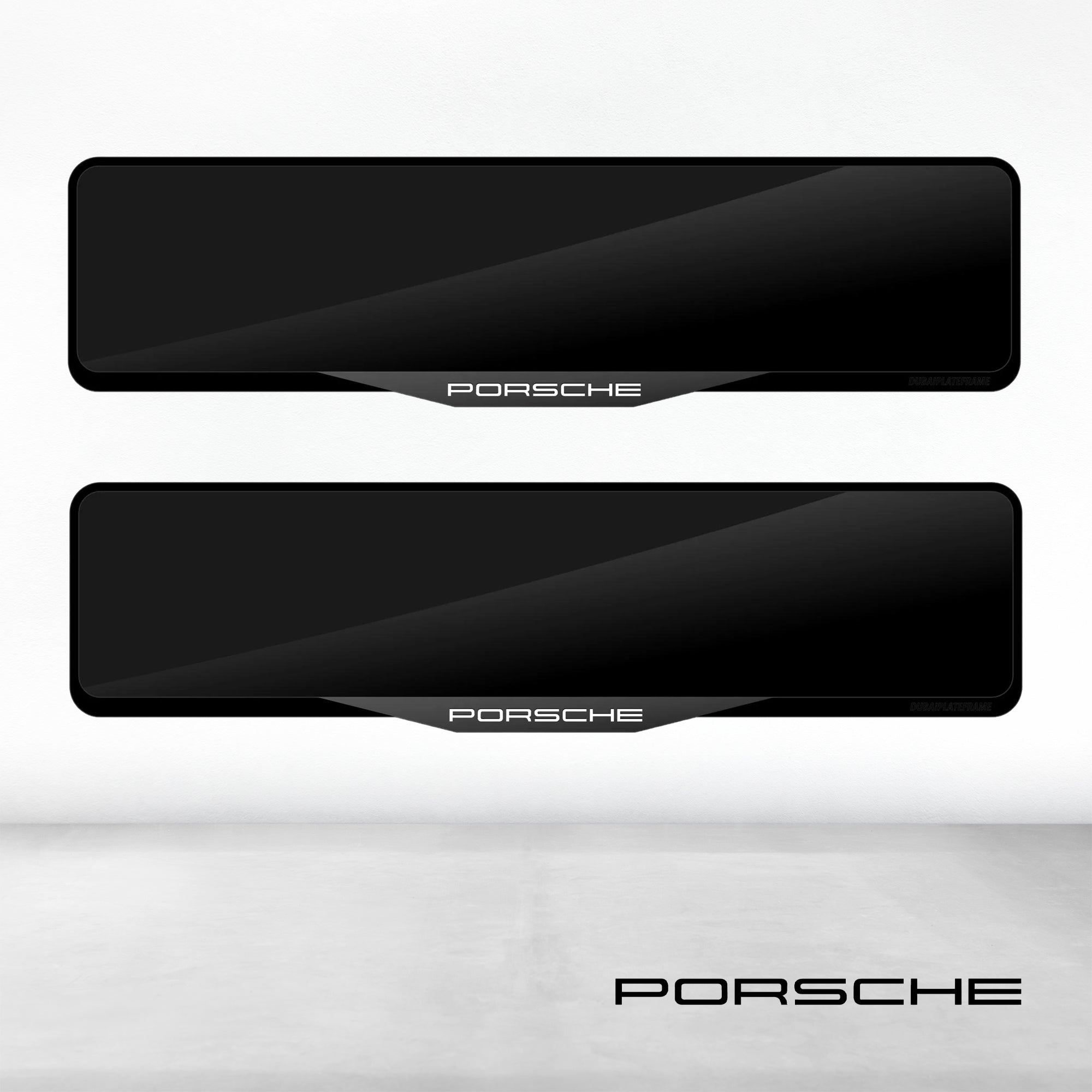 PORSCHE Luxury Signature Plate Holders
