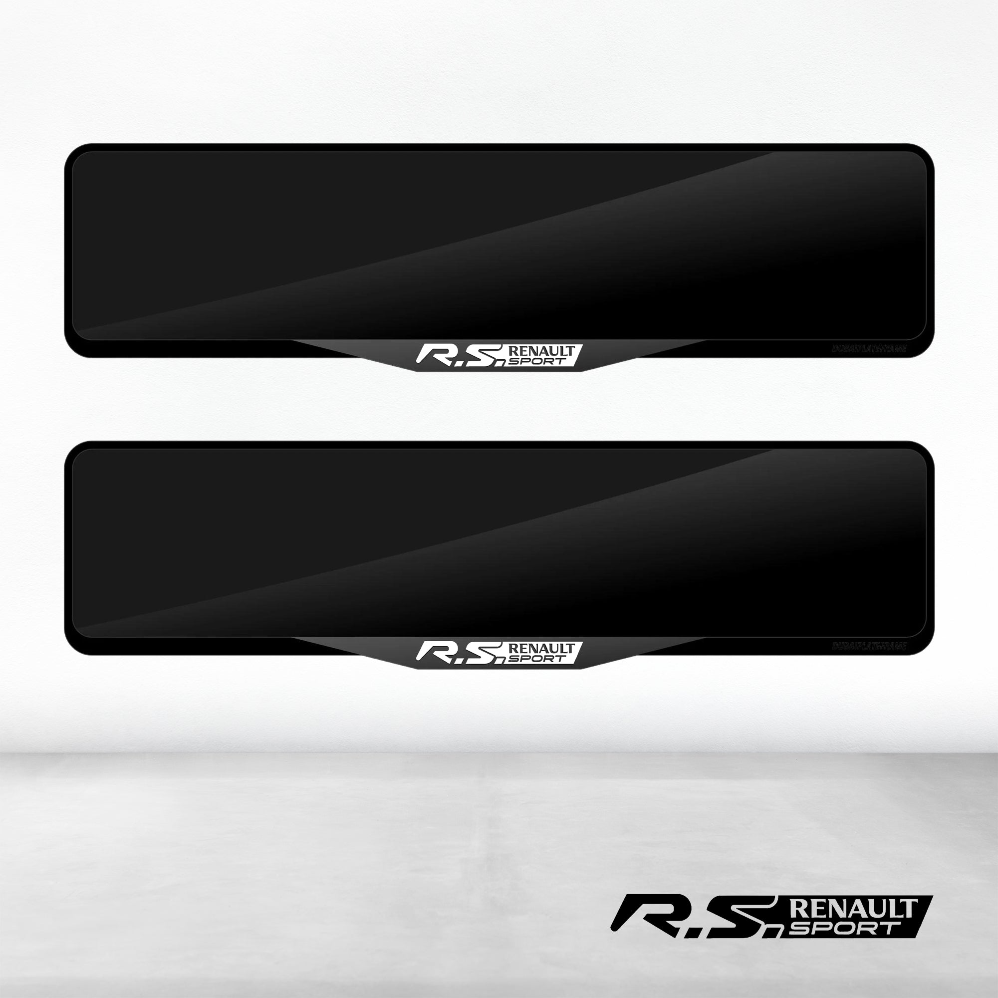 Renault R.S. SPORT Luxury Signature Plate Holders