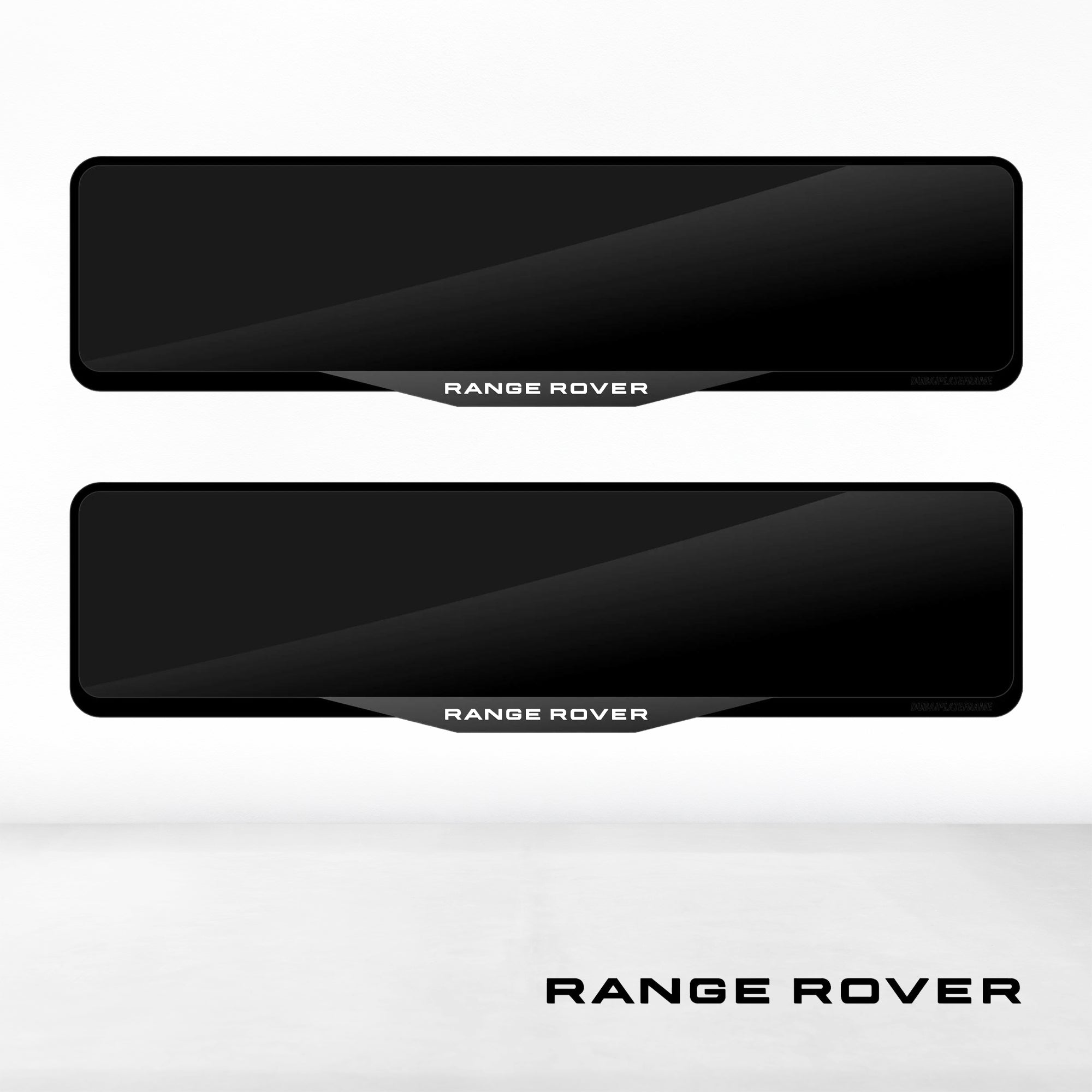Range Rover Luxury Signature Plate Holders