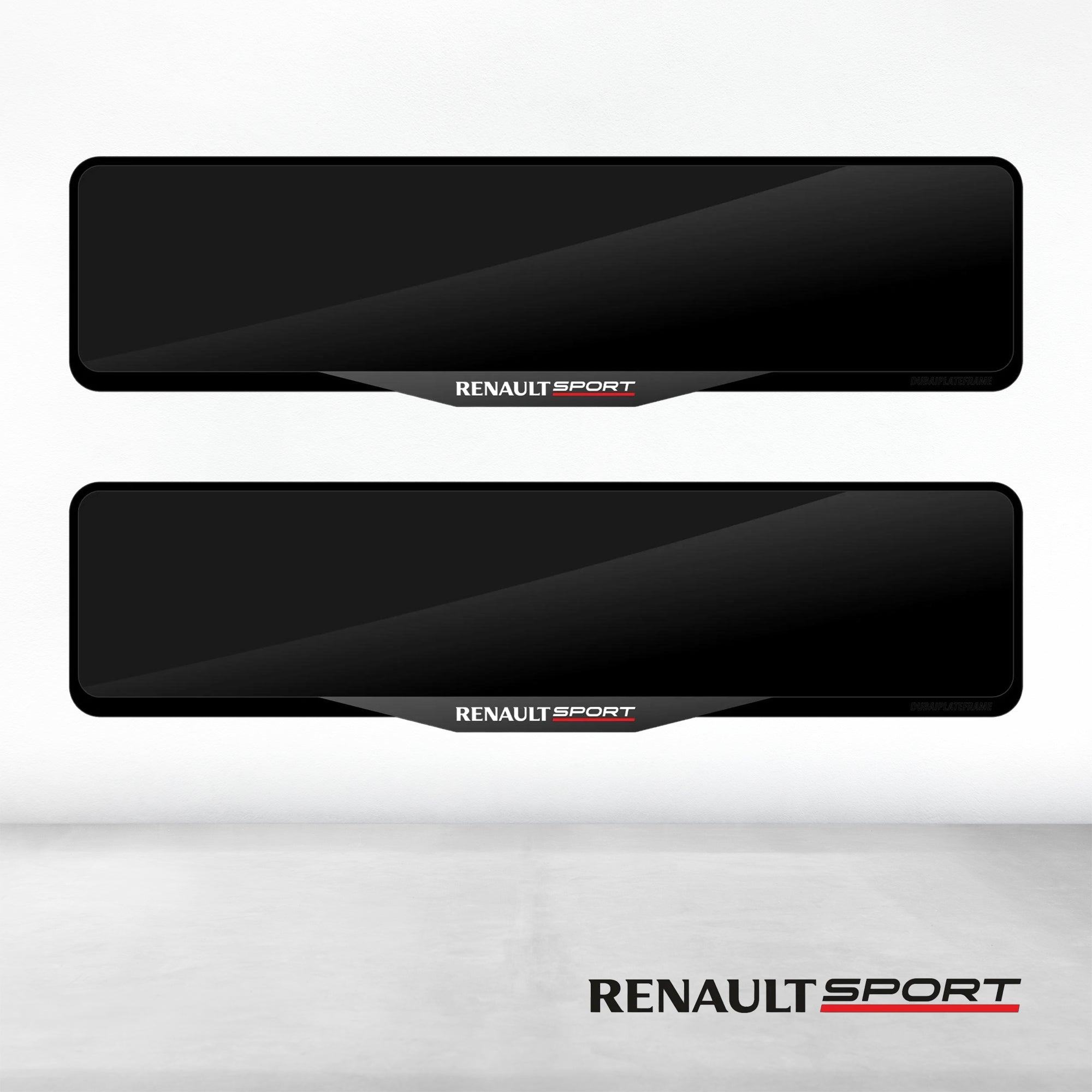 RENAULT SPORT Luxury Signature Plate Holders