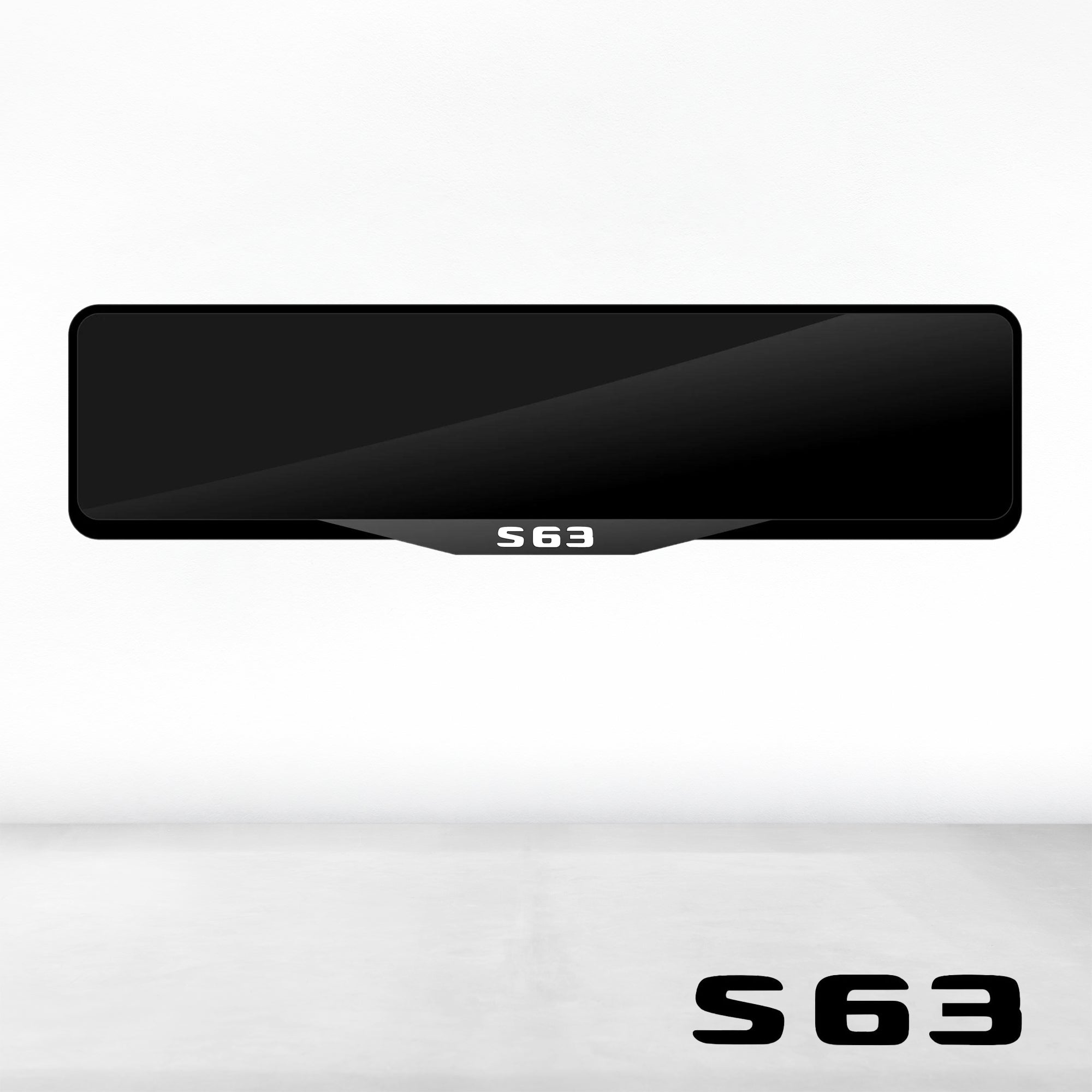 Mercedes S63 Luxury Signature Plate Holders