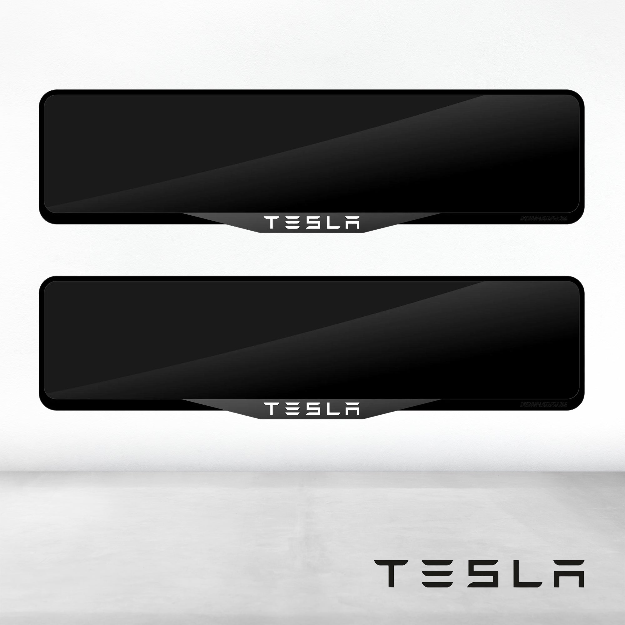 TESLA Luxury Signature Plate Holders