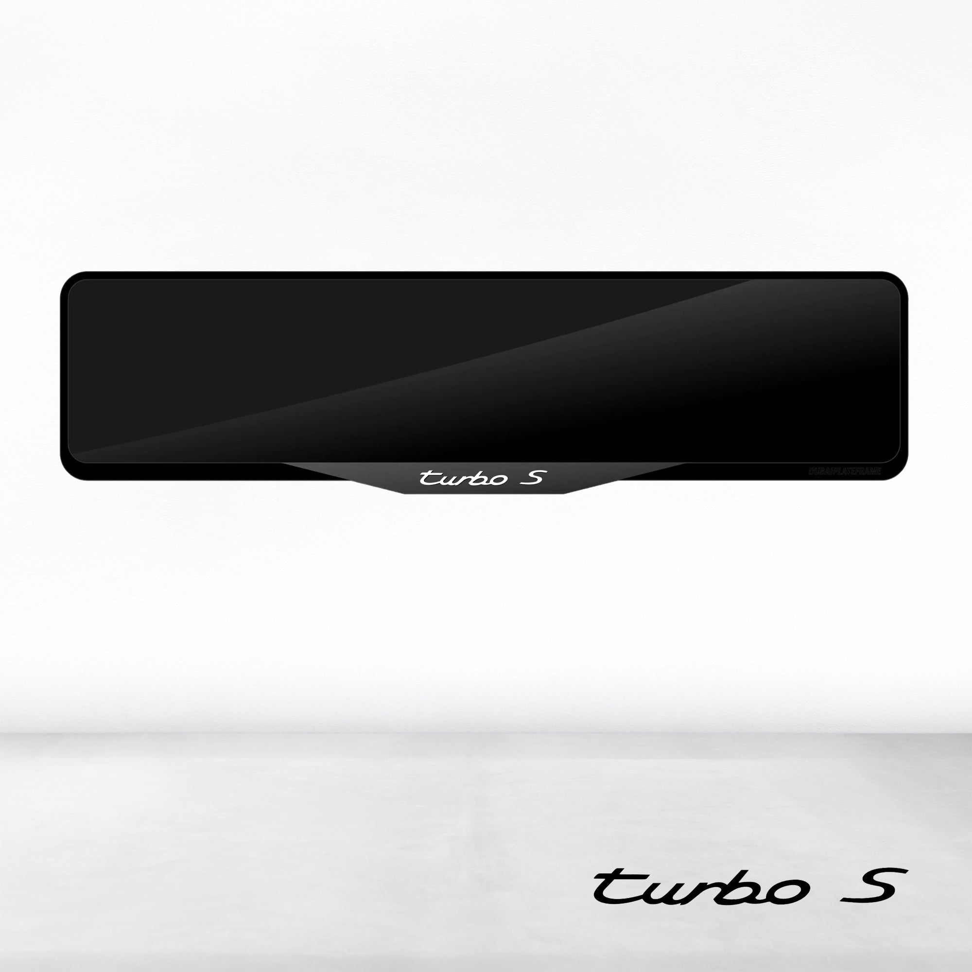 Porsche Turbo S Luxury Signature Plate Holders