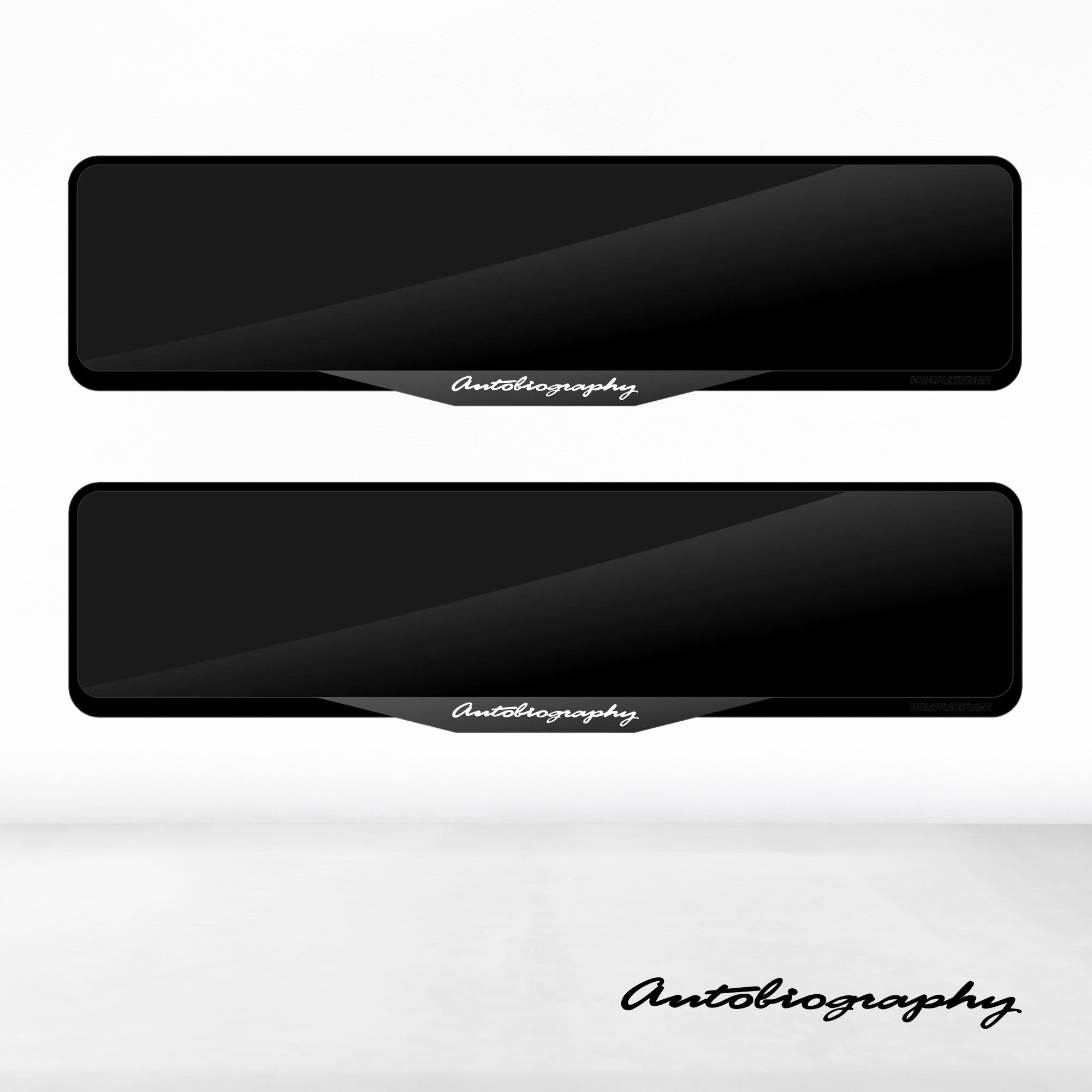 Range Autobiography Luxury Signature Plate Holders