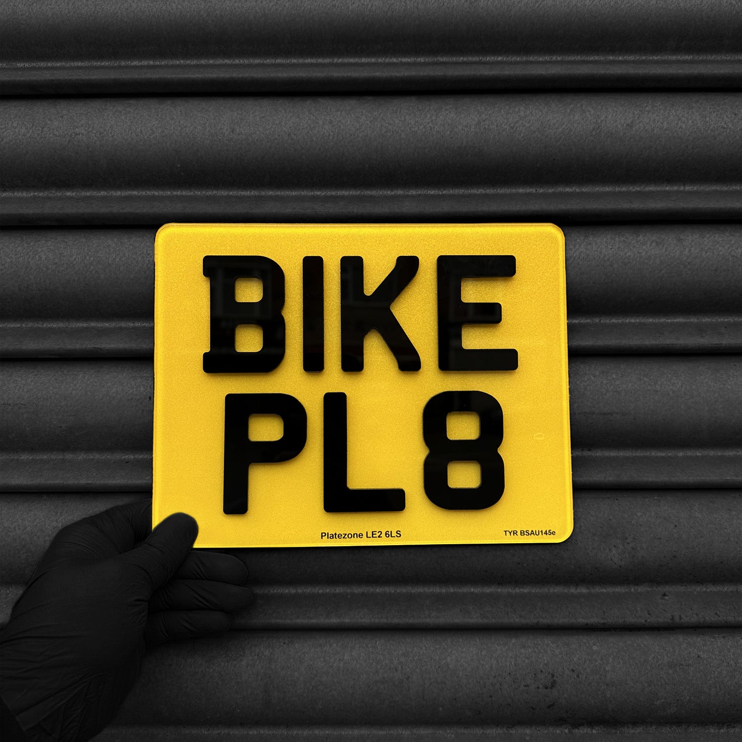 Bike Number Plate (9x7)