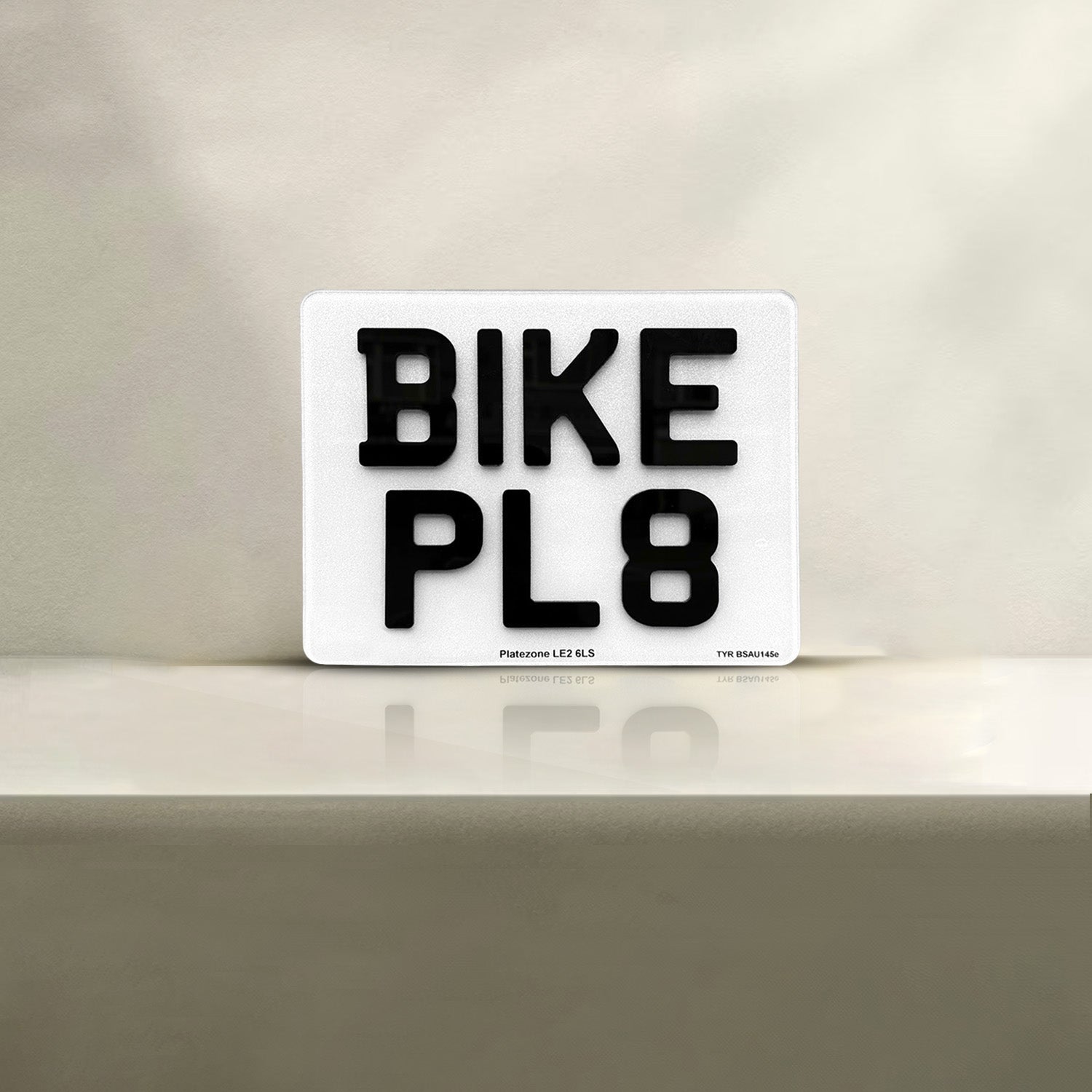 Bike Number Plate (9x7)