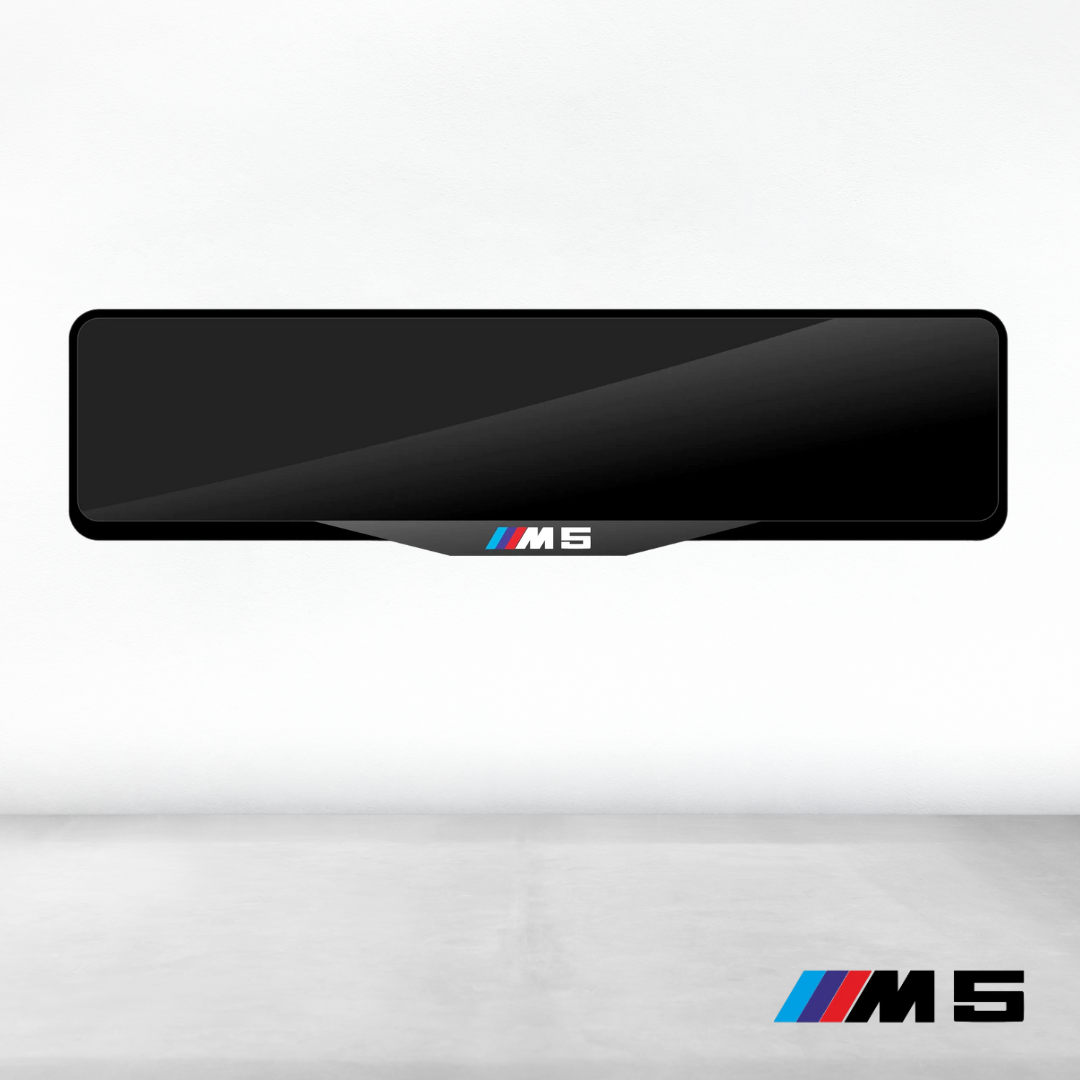 BMW M5 Luxury Signature Plate Holders