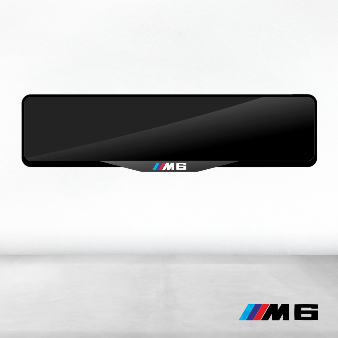 BMW M6 Luxury Signature Plate Holders