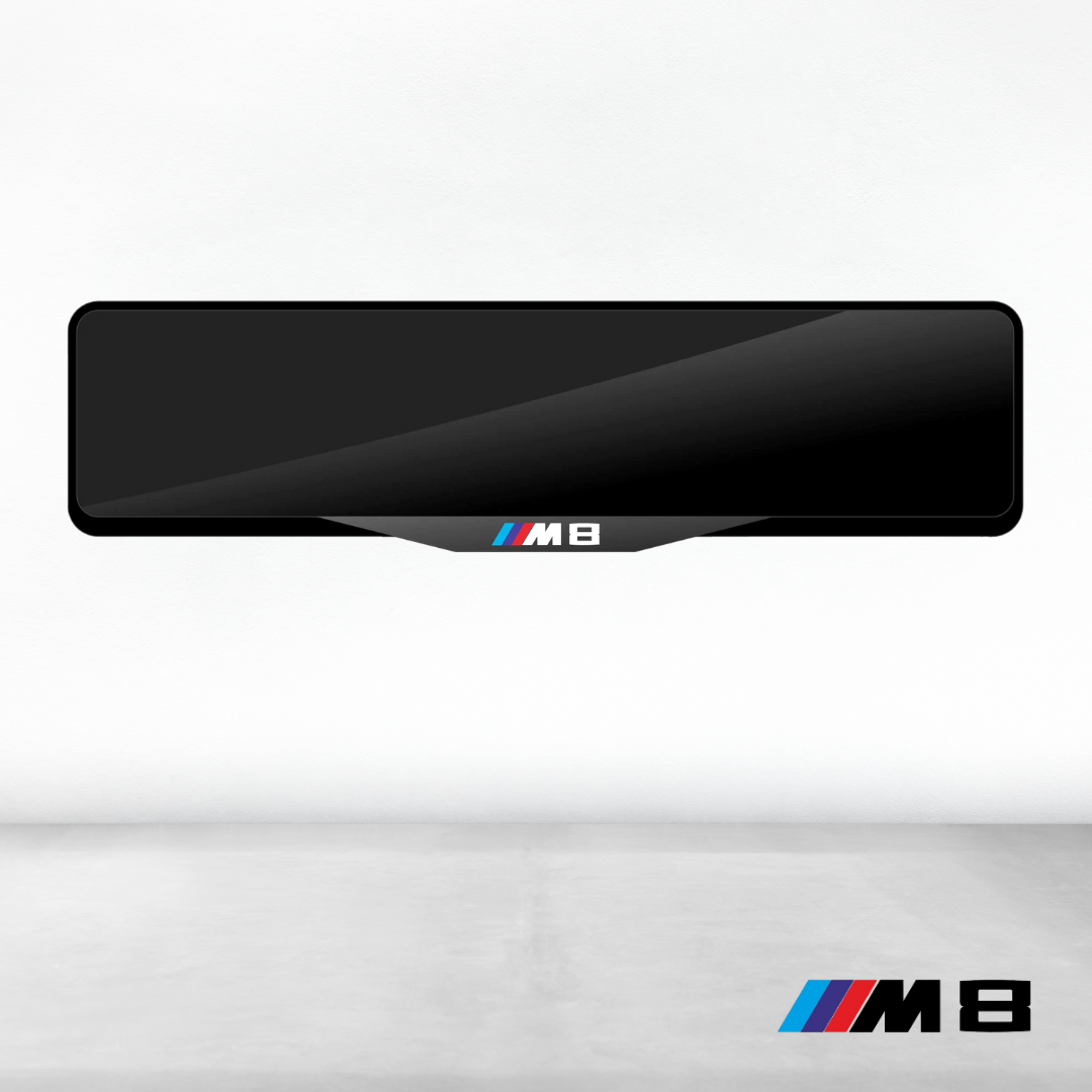 BMW M8 Luxury Signature Plate Holders
