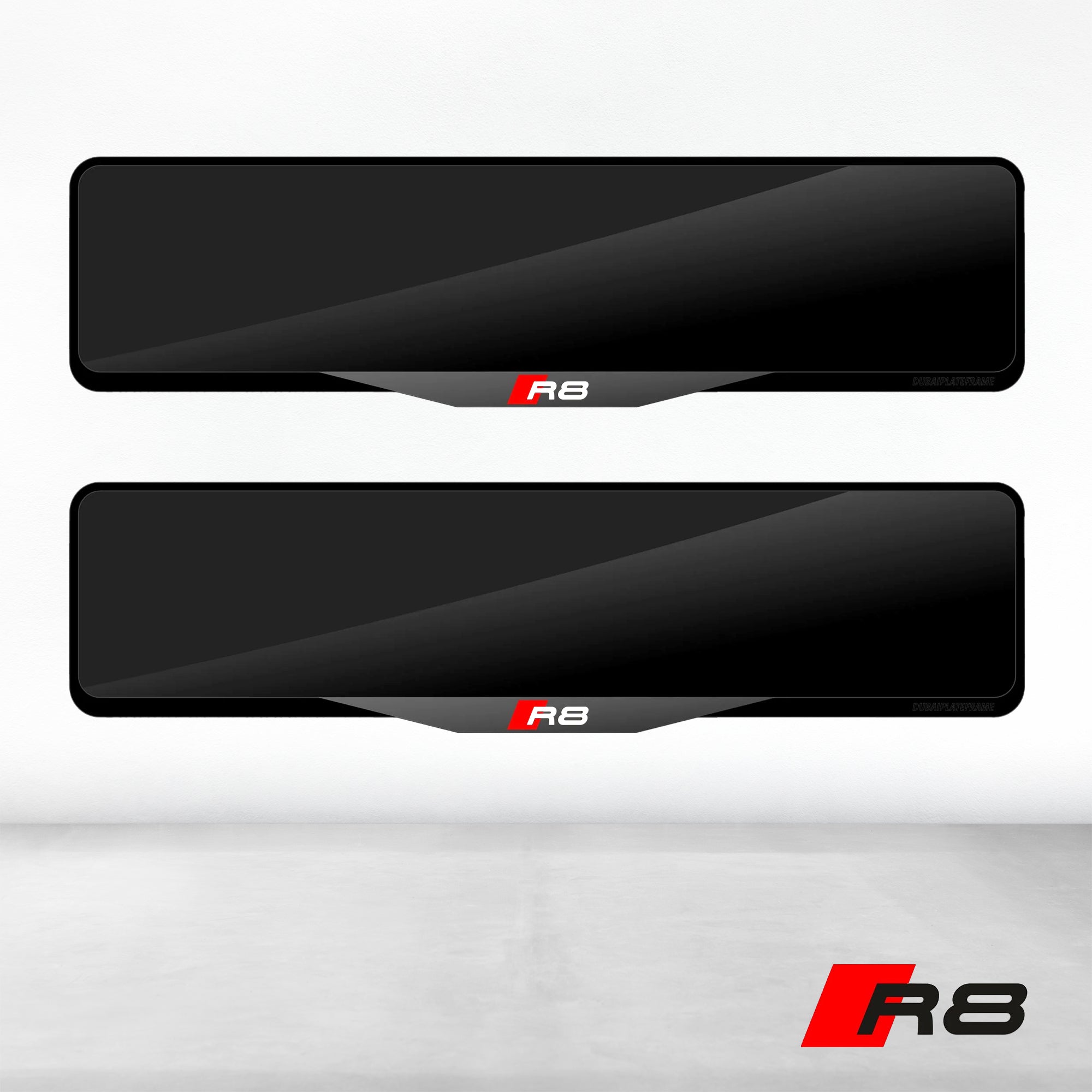 Audi R8 Luxury Signature Plate Holders