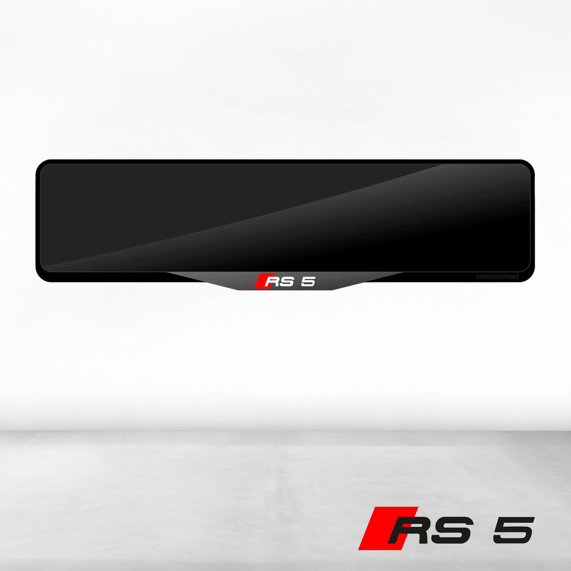 Audi RS5 Luxury Signature Plate Holders