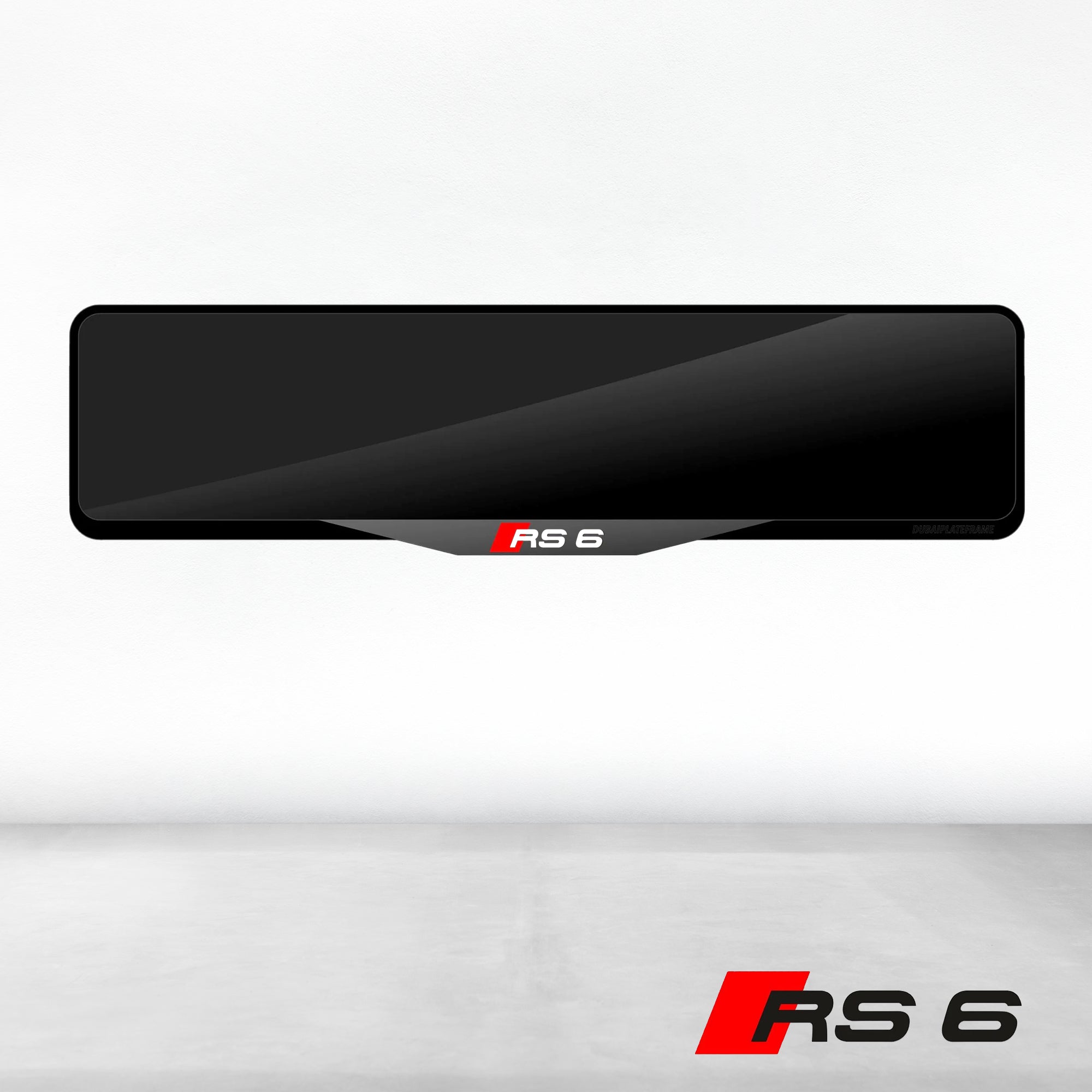 Audi RS6 Luxury Signature Plate Holders