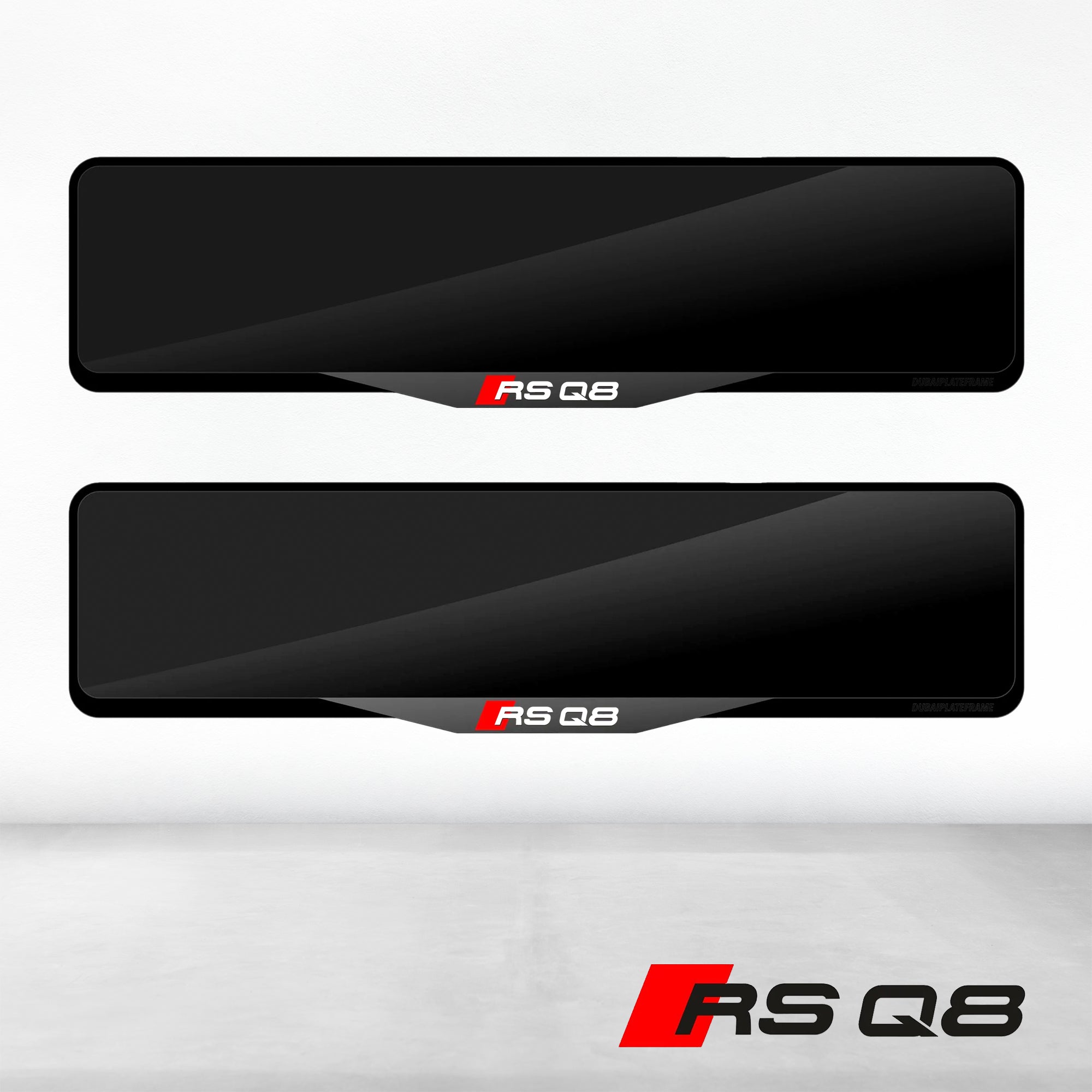 Audi RSQ8 Luxury Signature Plate Holders