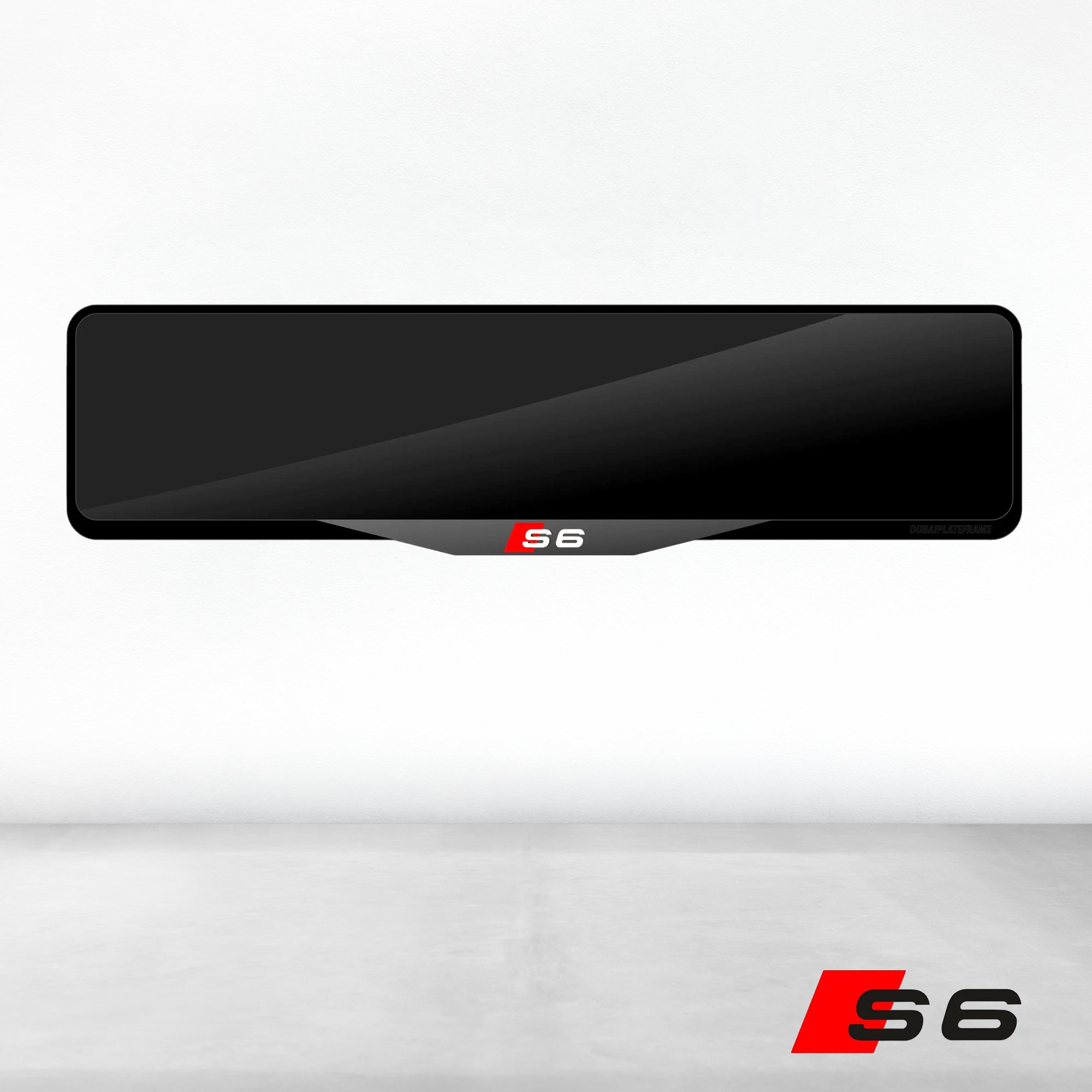 Audi S6 Luxury Signature Plate Holders