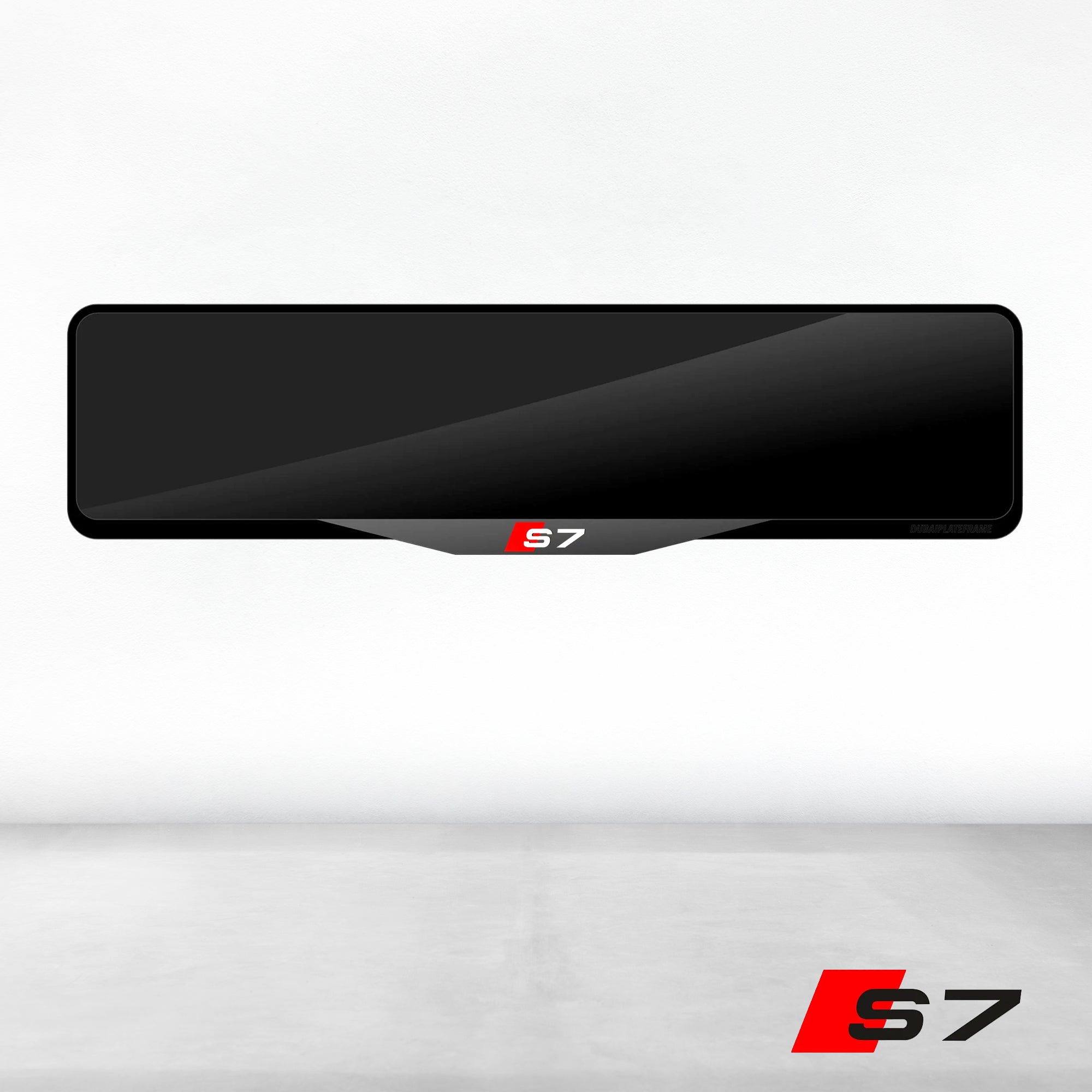 Audi S7 Luxury Signature Plate Holders