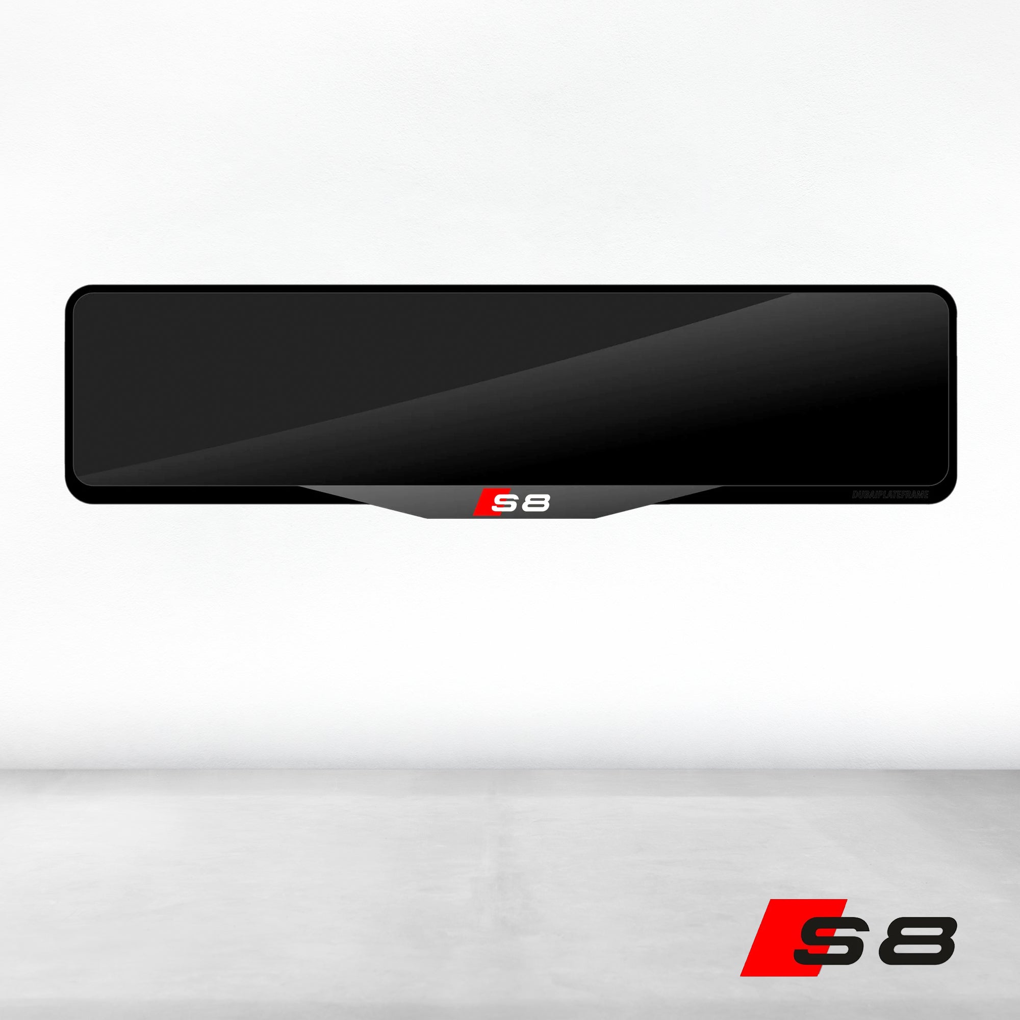 Audi S8 Luxury Signature Plate Holders