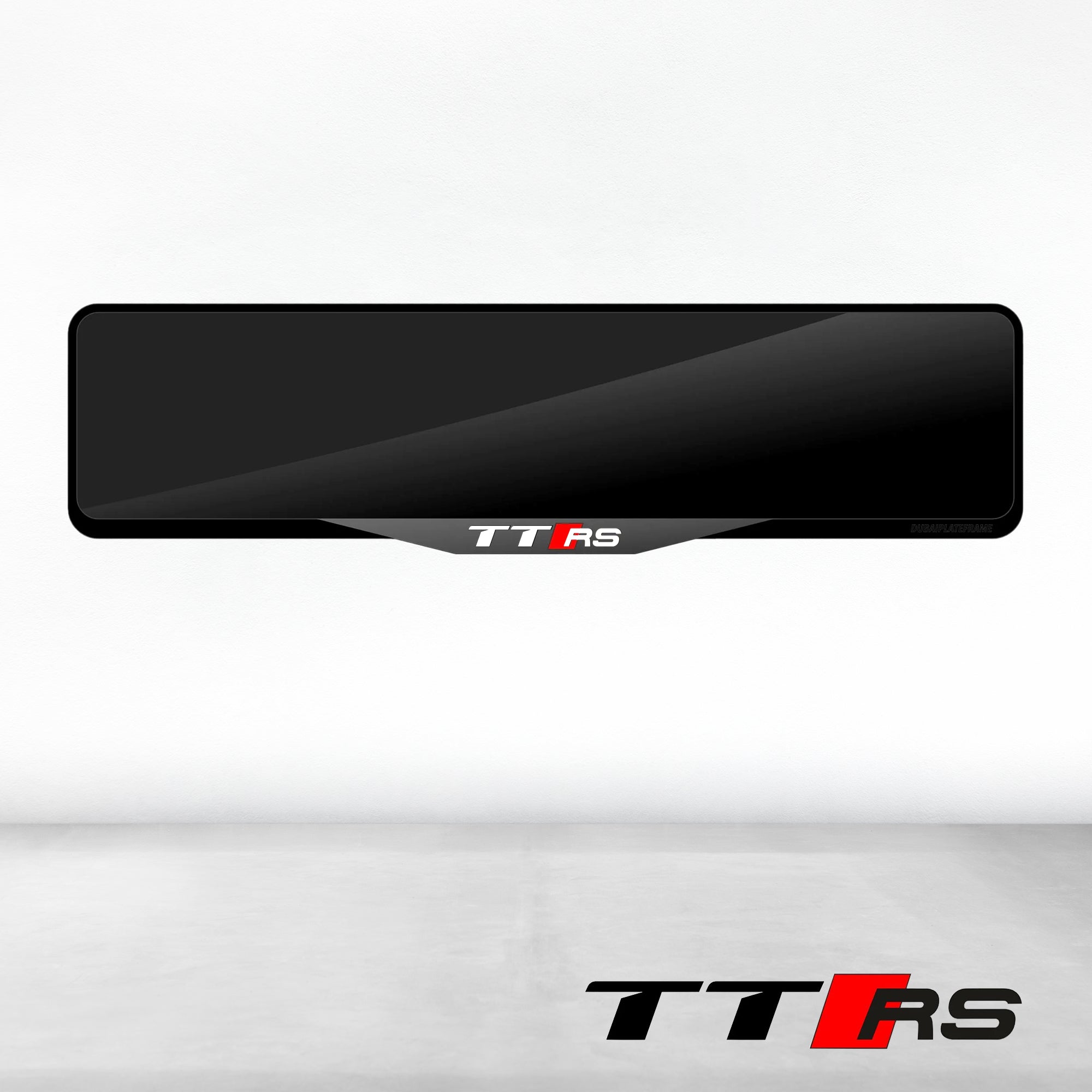 Audi TT RS Luxury Signature Plate Holders
