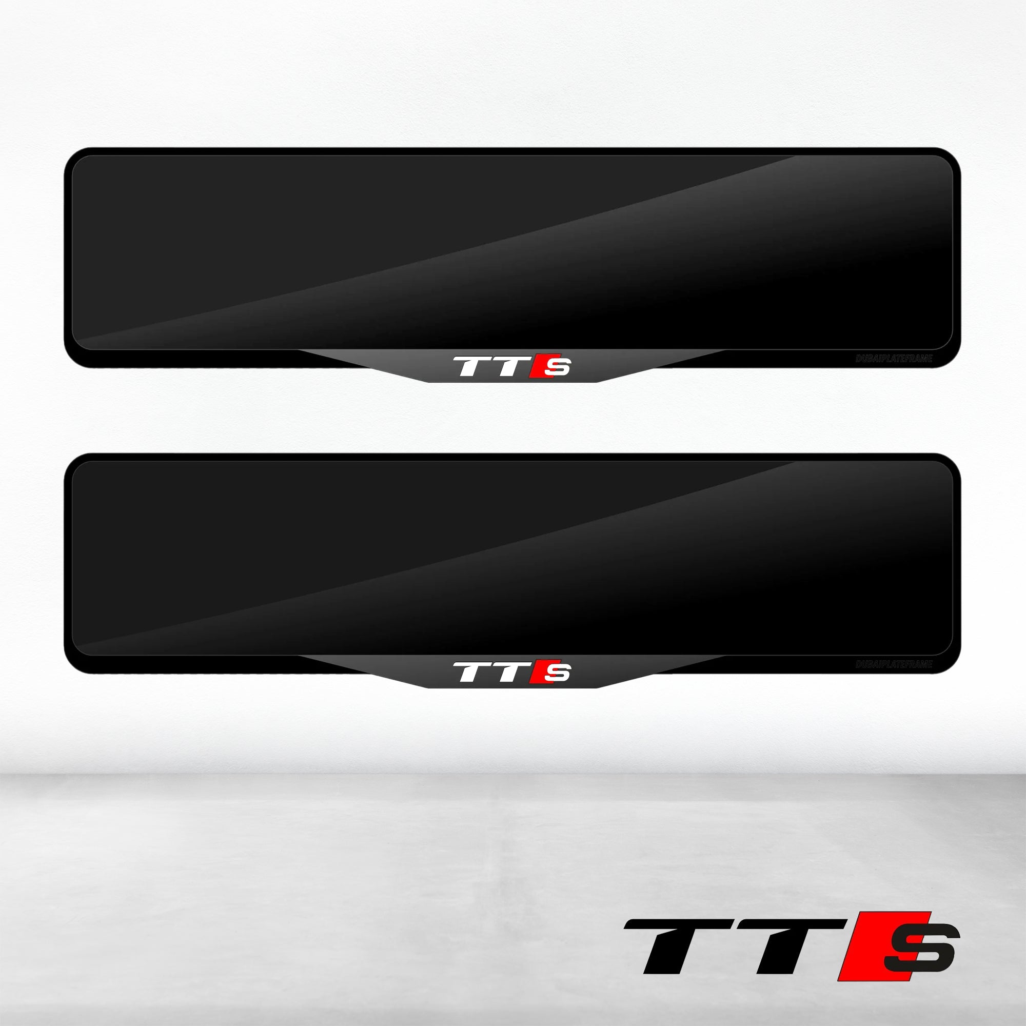 Audi TTS Luxury Signature Plate Holders