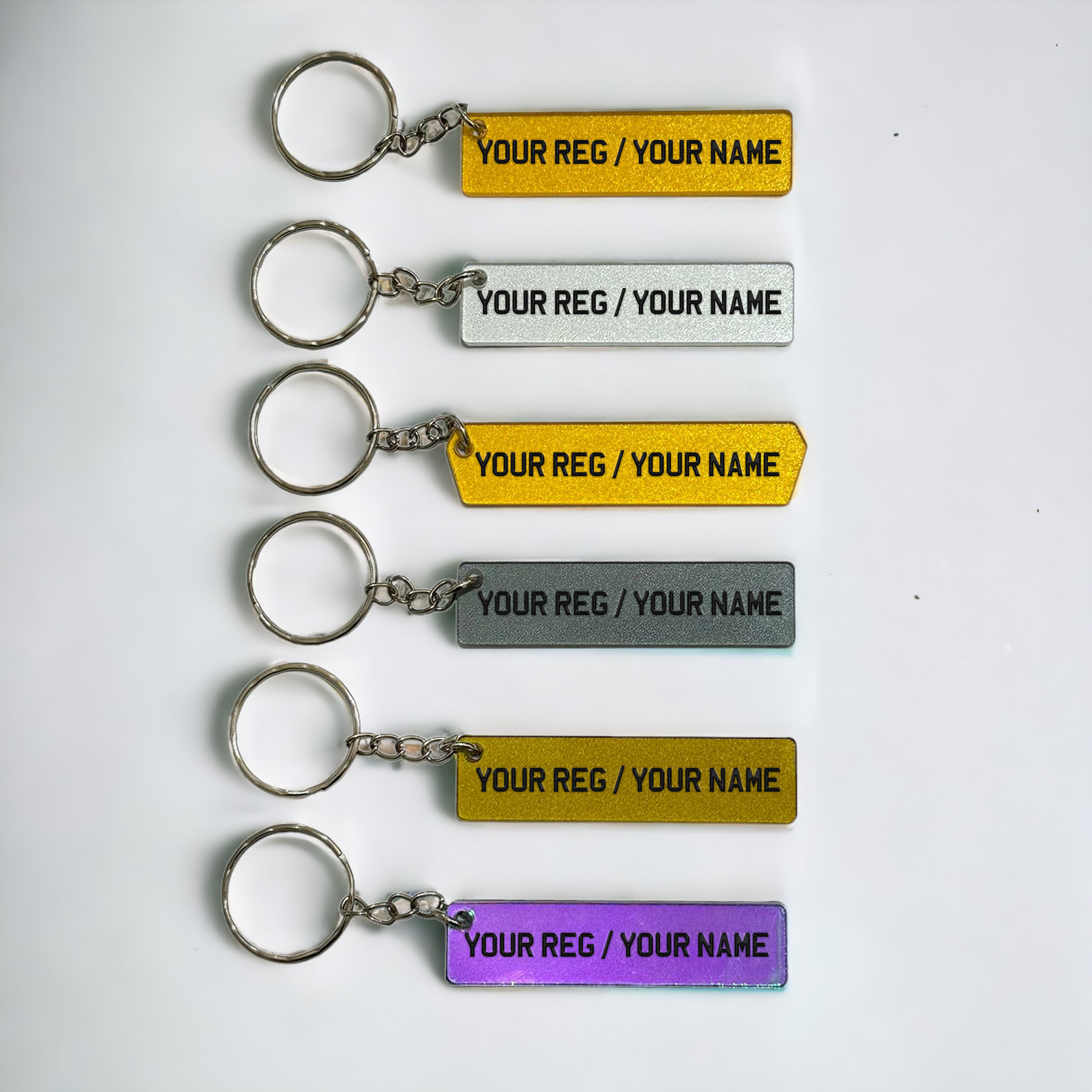 Plate Keyrings