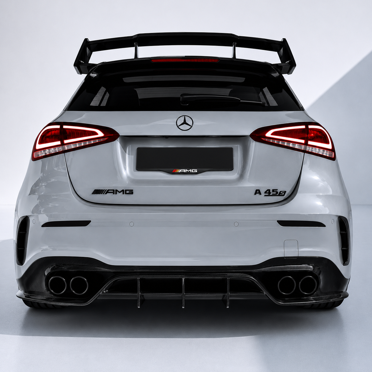 Mercedes AMG Luxury Signature Plate Holders