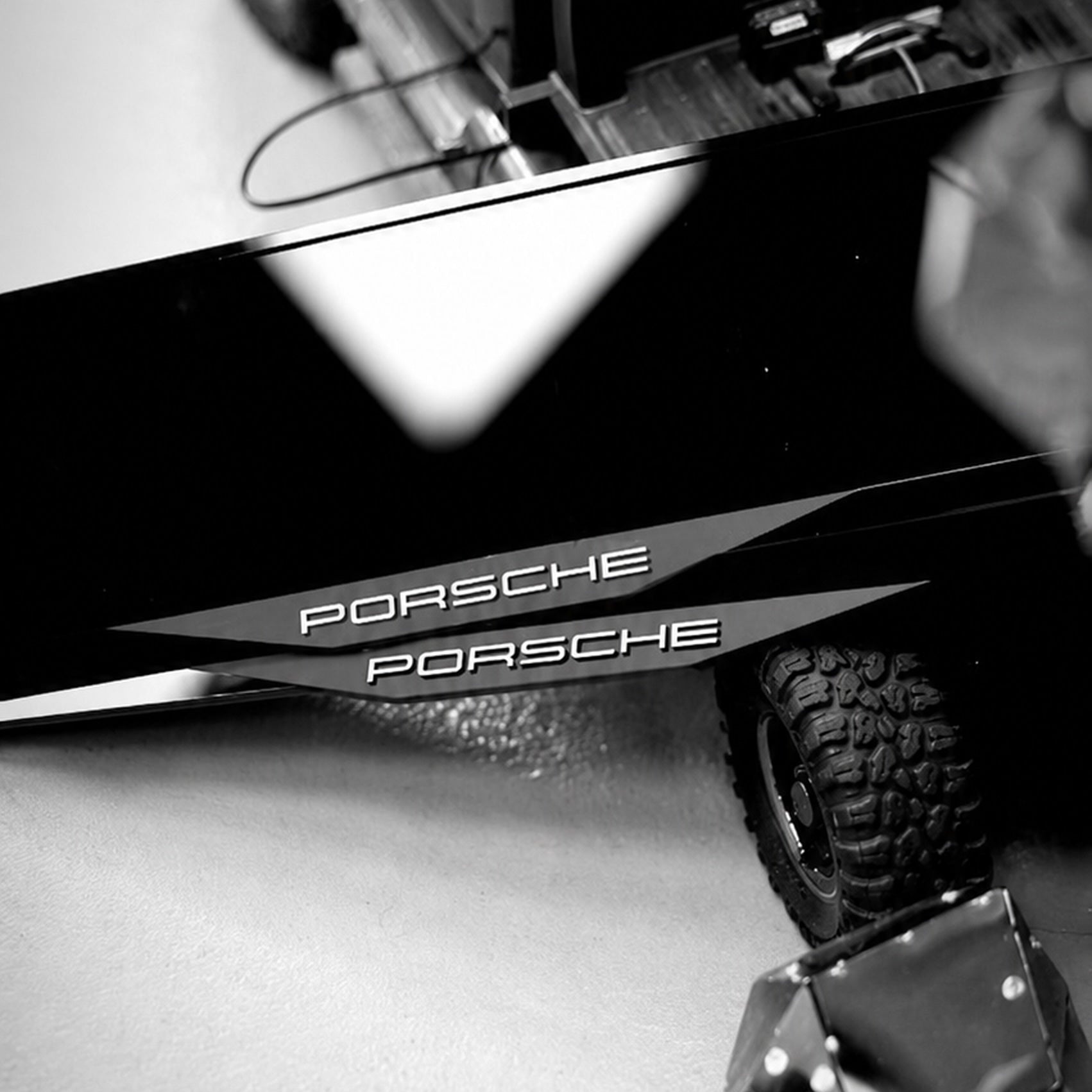 PORSCHE Luxury Signature Plate Holders