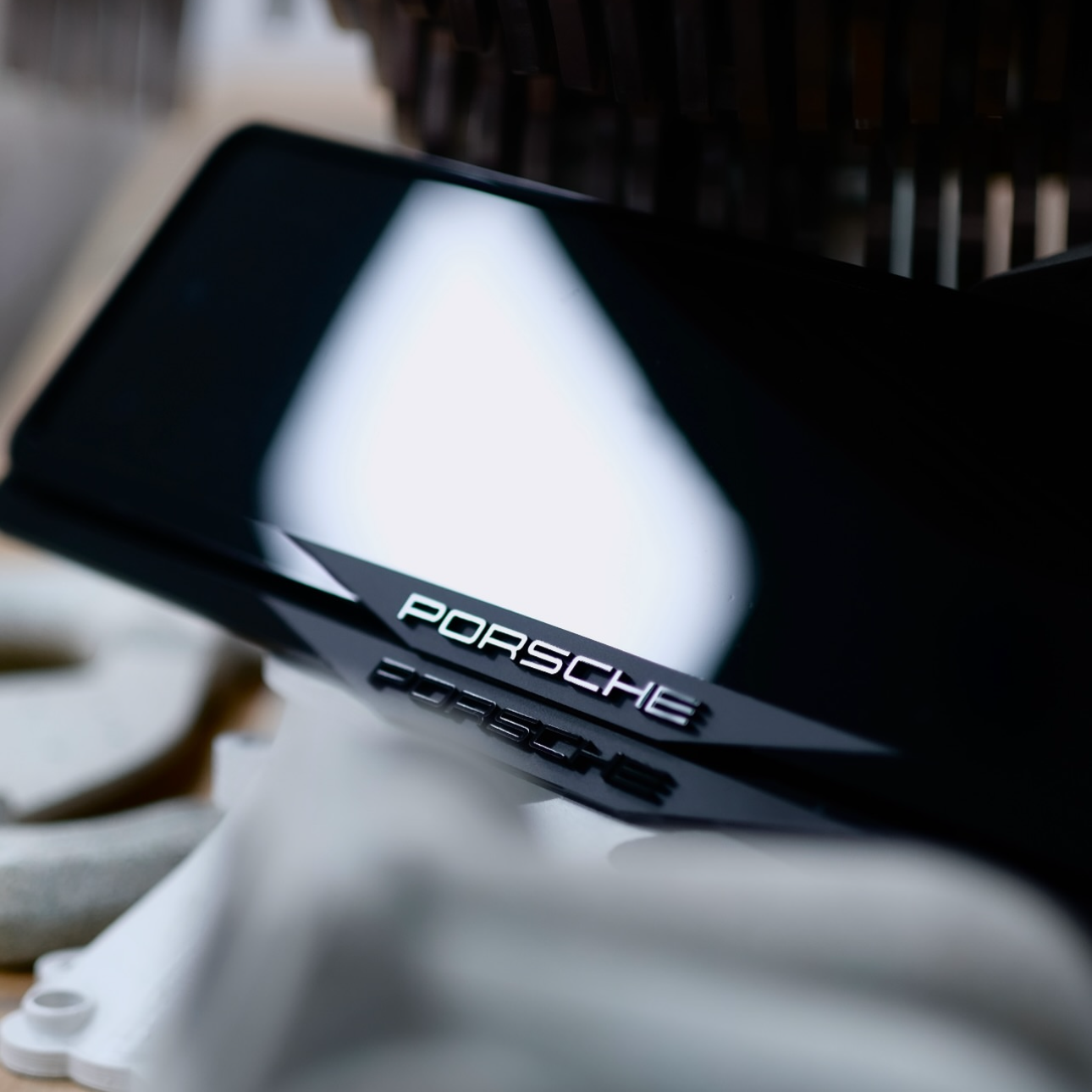PORSCHE Luxury Signature Plate Holders