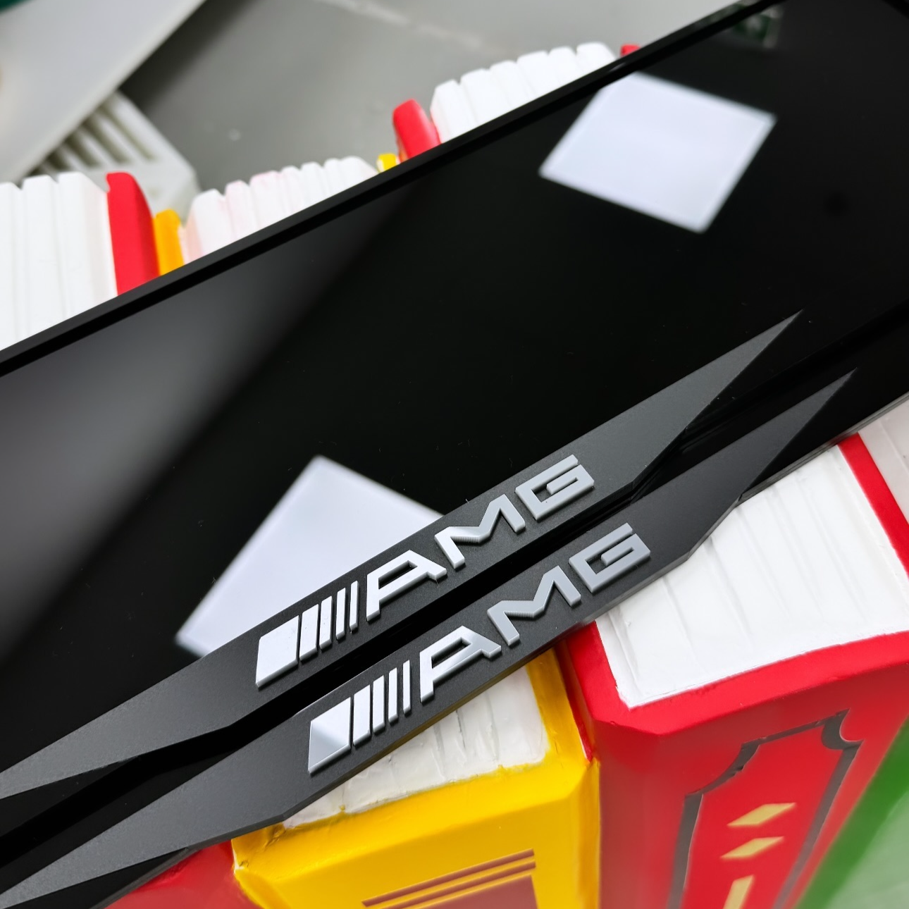 Mercedes AMG Luxury Signature Plate Holders