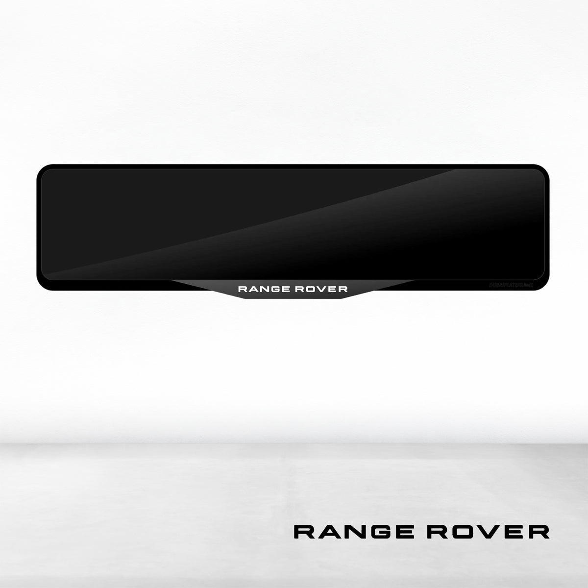 Range Rover Luxury Signature Plate Holders