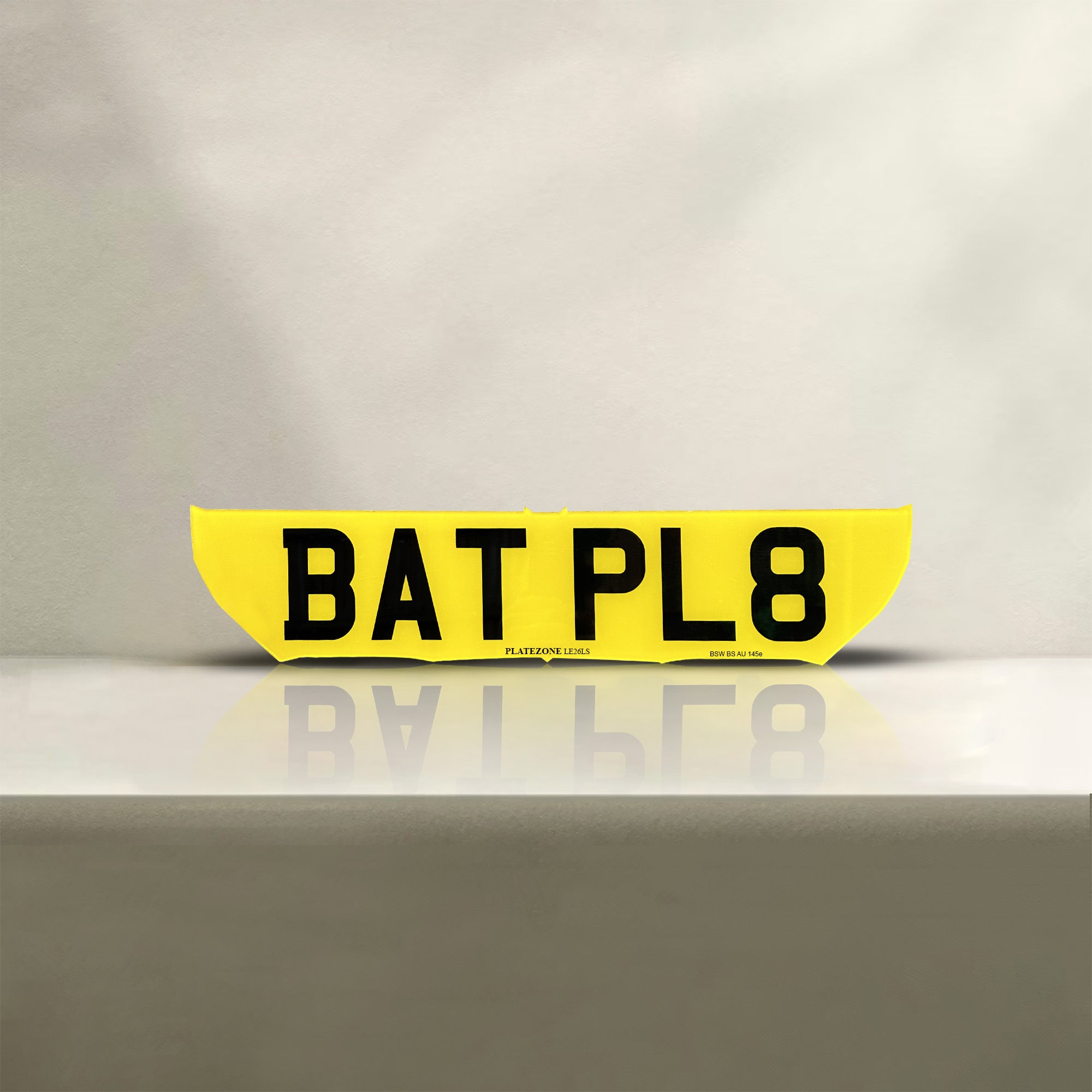 Batman Number Plate