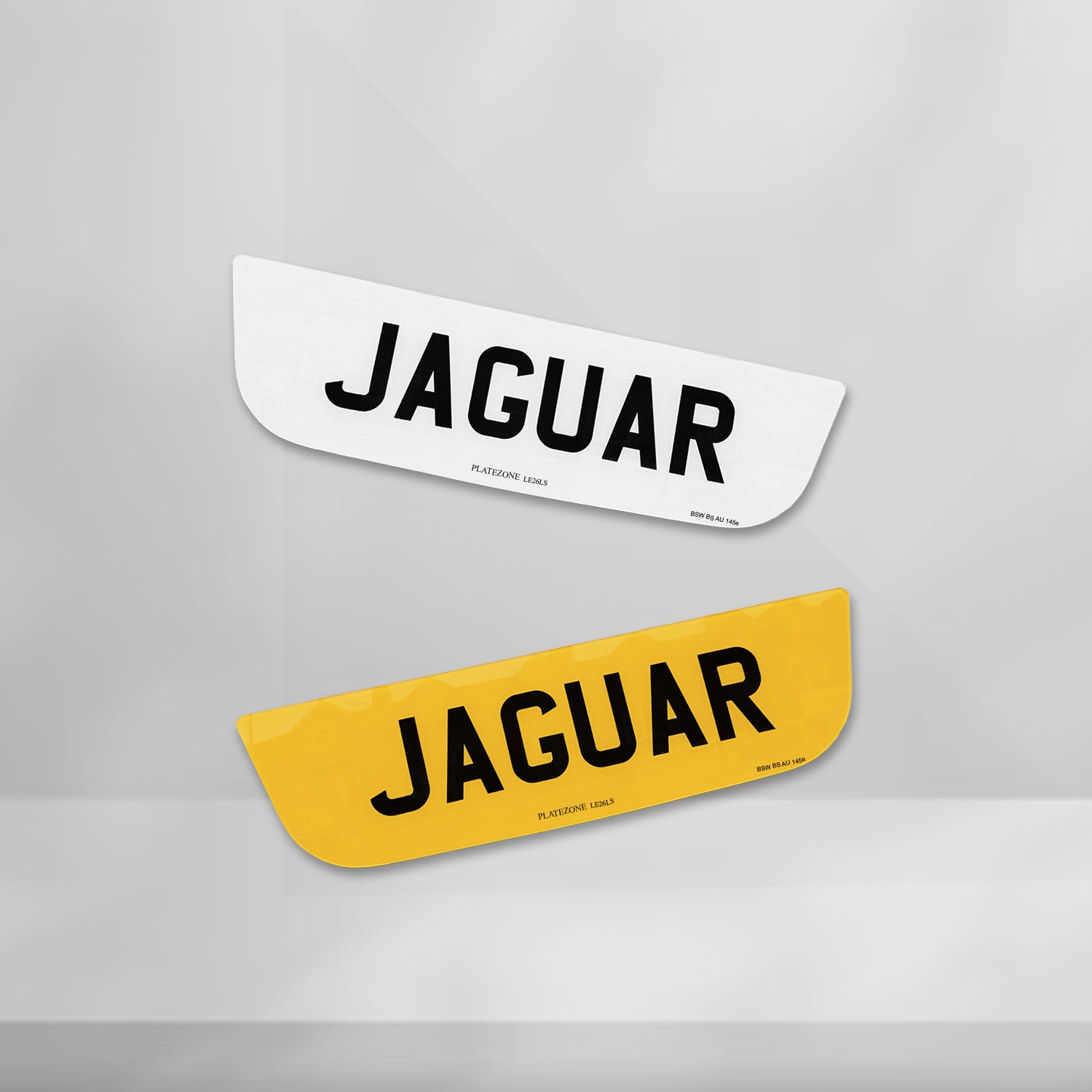 Jaguar Number Plate