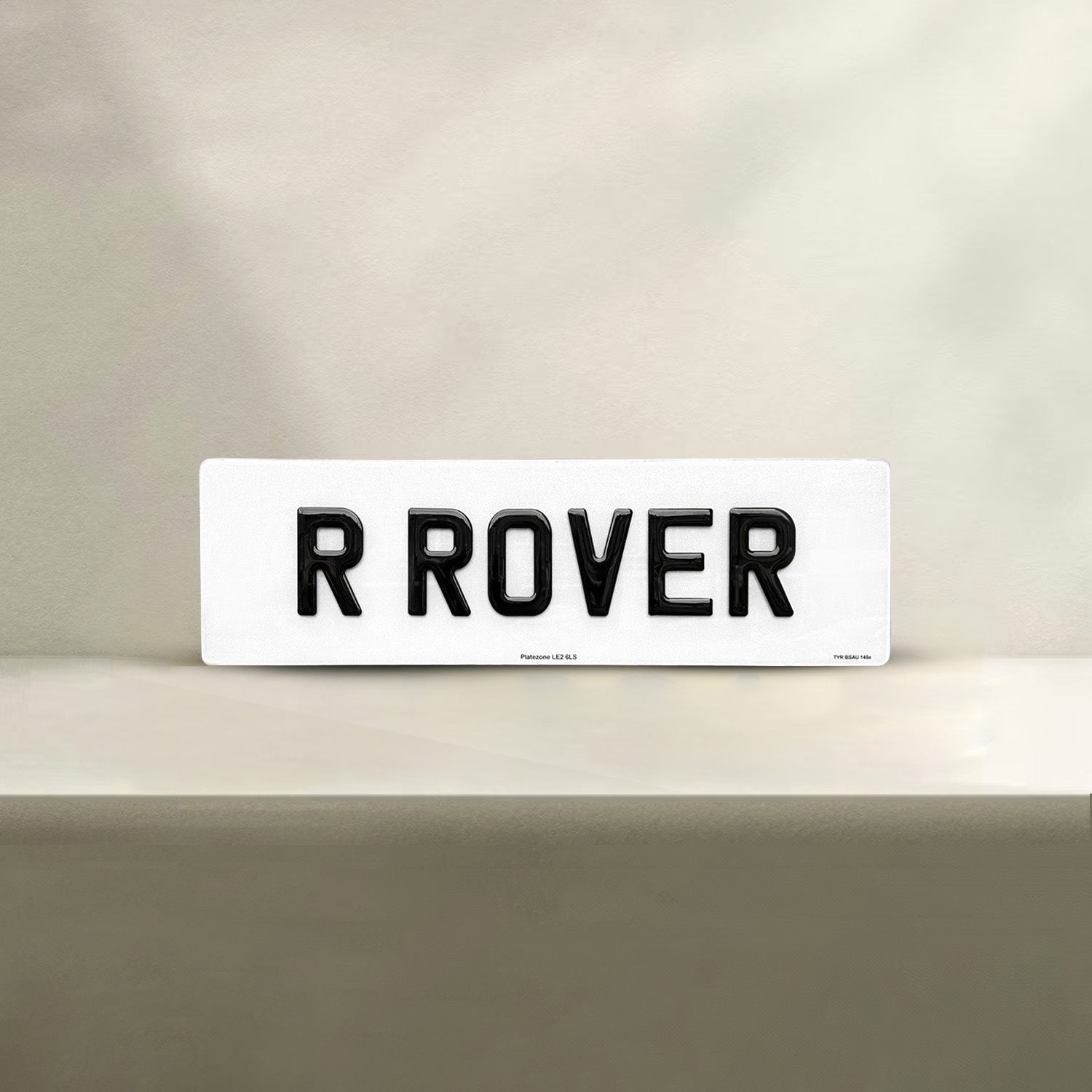 Range Rover/Oversized Number Plate